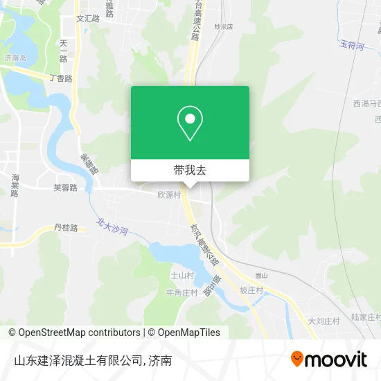 山东建泽混凝土有限公司地图