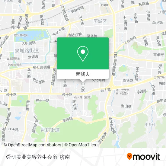 舜研美业美容养生会所地图