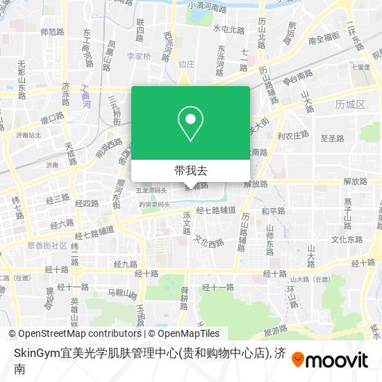 SkinGym宜美光学肌肤管理中心(贵和购物中心店)地图