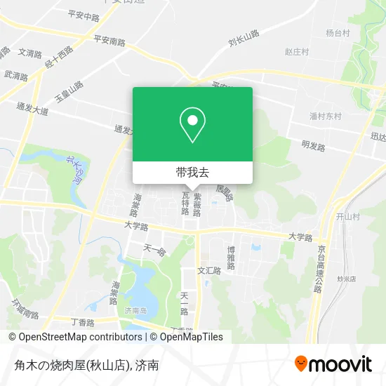 角木の烧肉屋(秋山店)地图