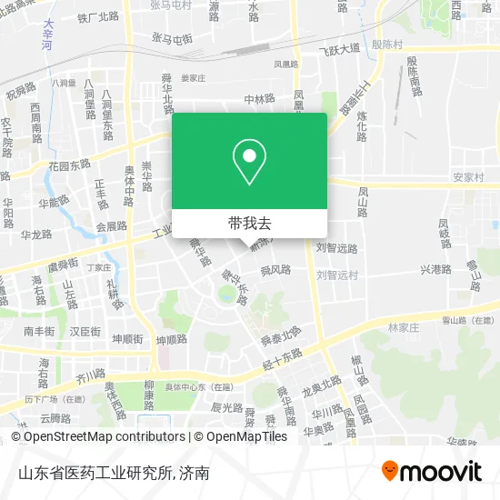 山东省医药工业研究所地图