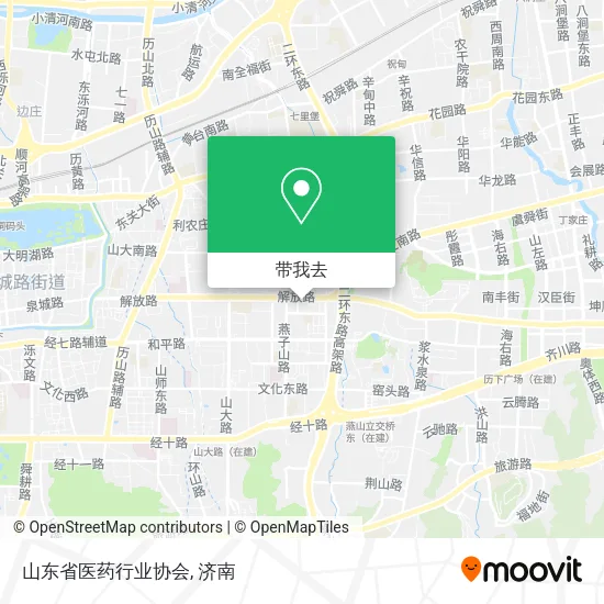 山东省医药行业协会地图