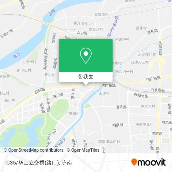 G35/华山立交桥(路口)地图