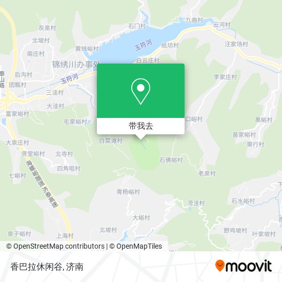 香巴拉休闲谷地图