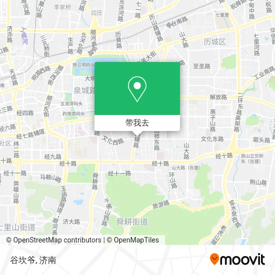 谷坎爷地图