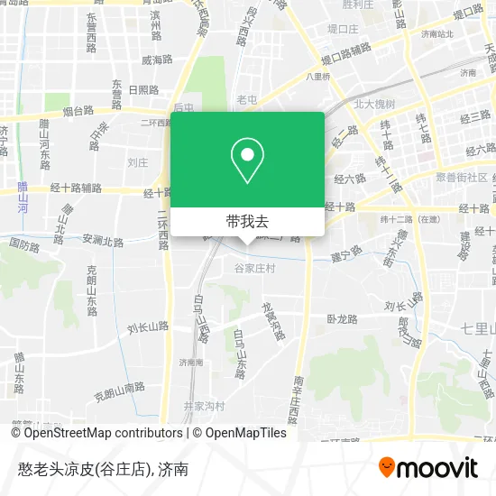 憨老头凉皮(谷庄店)地图
