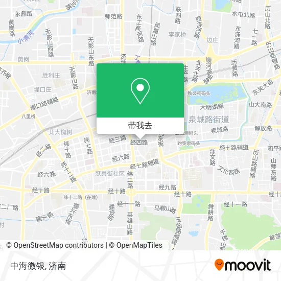 中海微银地图