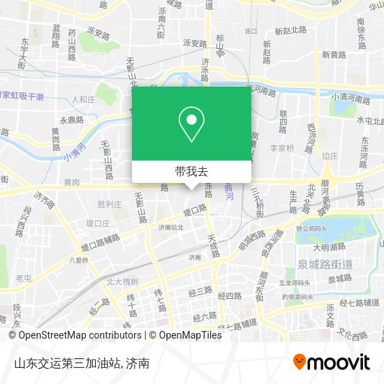 山东交运第三加油站地图