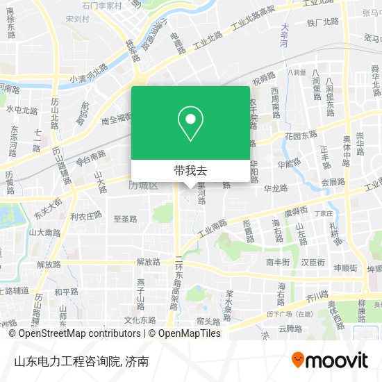 山东电力工程咨询院地图