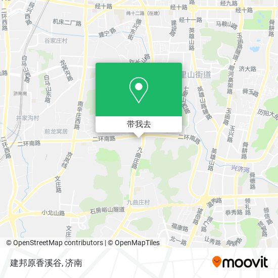 建邦原香溪谷地图