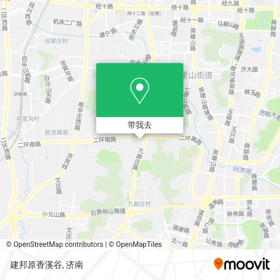 建邦原香溪谷地图