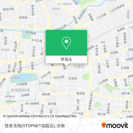 怪兽充电(VTOPNET花园店)地图