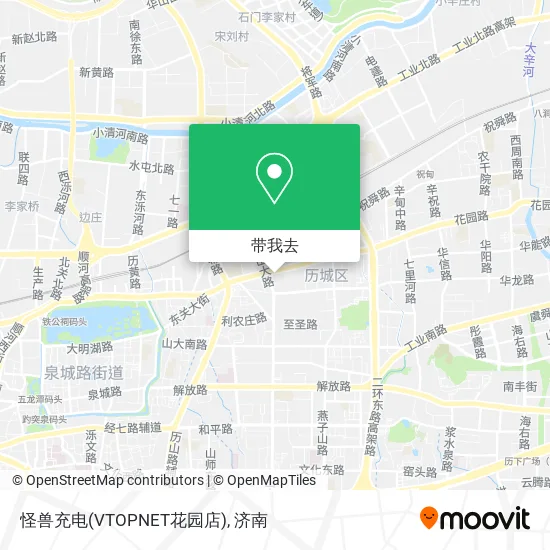 怪兽充电(VTOPNET花园店)地图