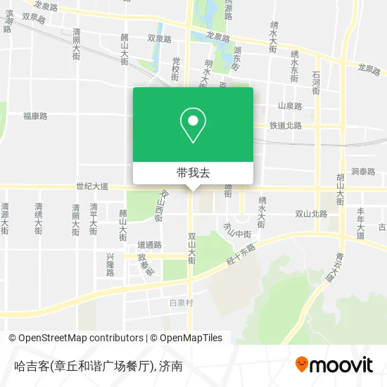 哈吉客(章丘和谐广场餐厅)地图