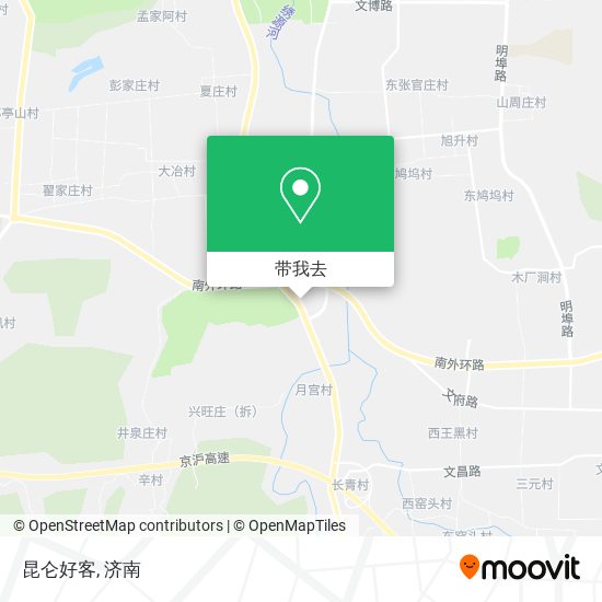 昆仑好客地图