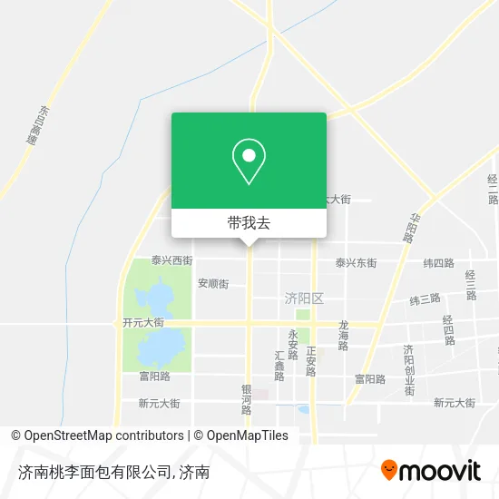 济南桃李面包有限公司地图