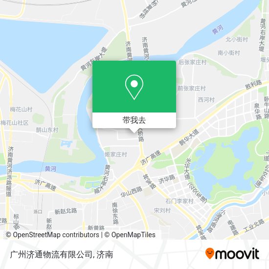 广州济通物流有限公司地图