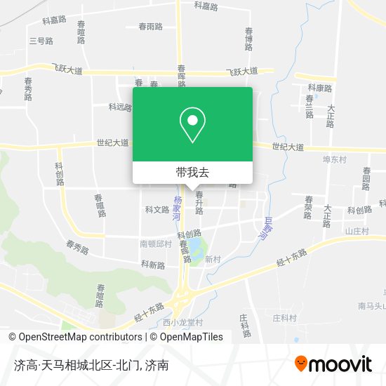 济高·天马相城北区-北门地图