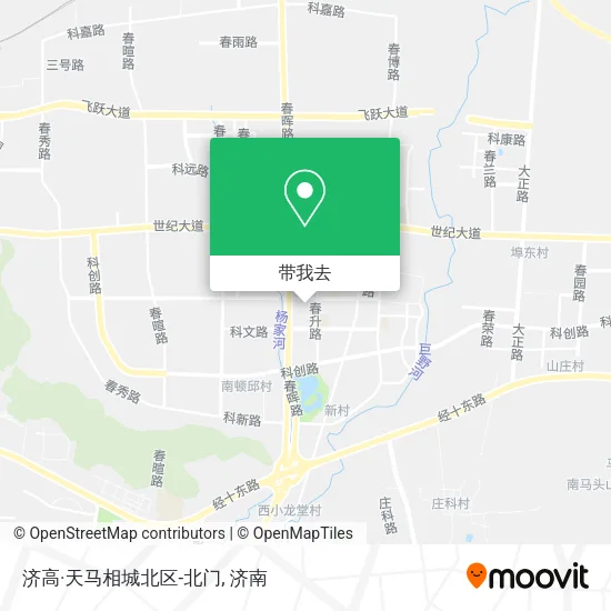 济高·天马相城北区-北门地图