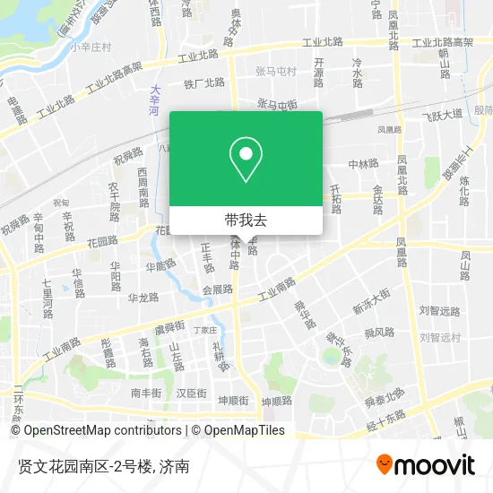 贤文花园南区-2号楼地图