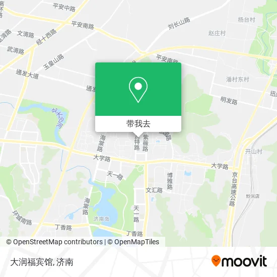 大润福宾馆地图