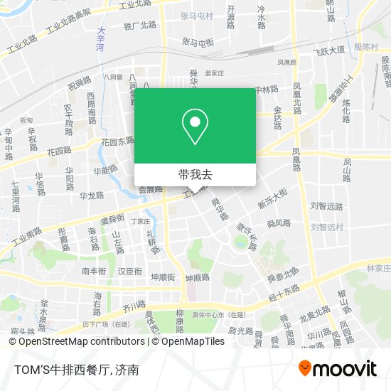TOM’S牛排西餐厅地图