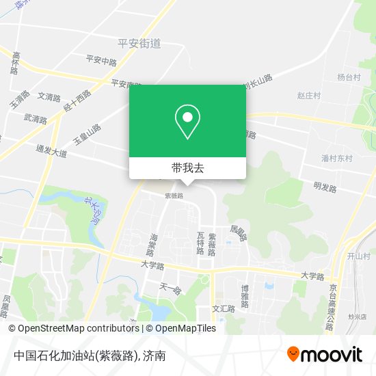 中国石化加油站(紫薇路)地图