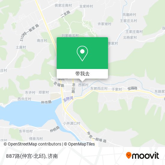 887路(仲宫-北邱)地图