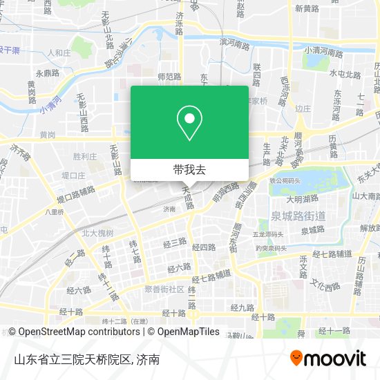 山东省立三院天桥院区地图