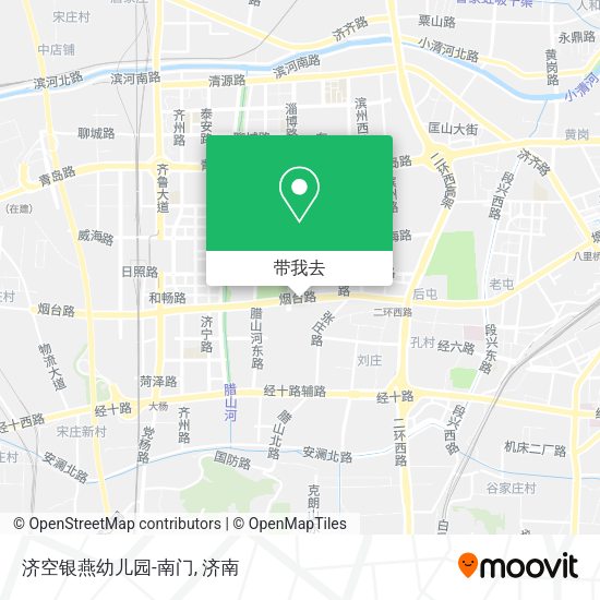 济空银燕幼儿园-南门地图