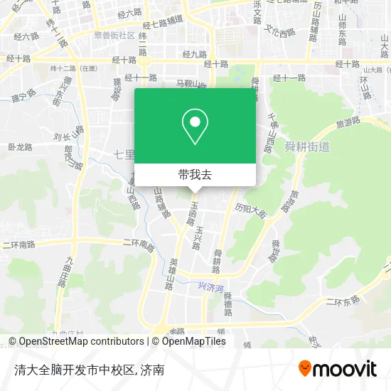 清大全脑开发市中校区地图