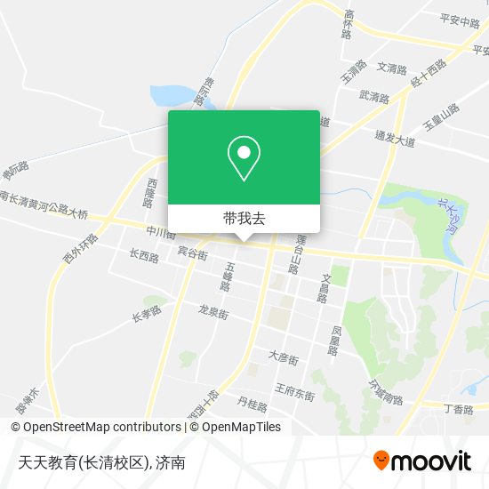 天天教育(长清校区)地图