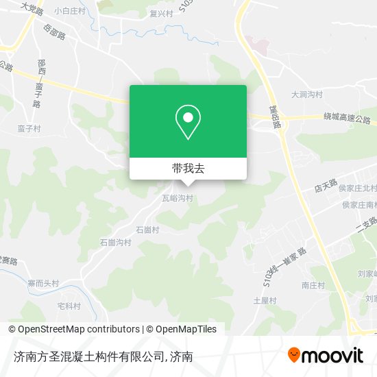 济南方圣混凝土构件有限公司地图