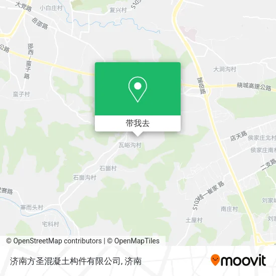 济南方圣混凝土构件有限公司地图