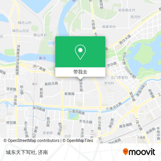 城东天下写社地图