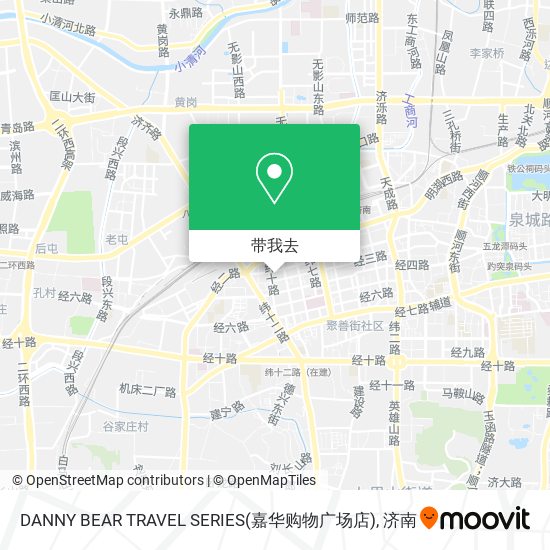DANNY BEAR TRAVEL SERIES(嘉华购物广场店)地图