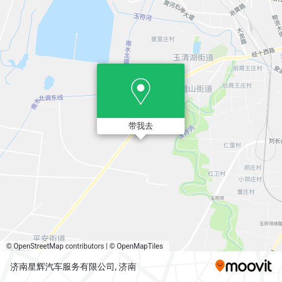 济南星辉汽车服务有限公司地图