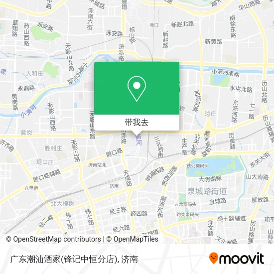 广东潮汕酒家(锋记中恒分店)地图
