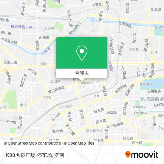 K88名泉广场-停车场地图