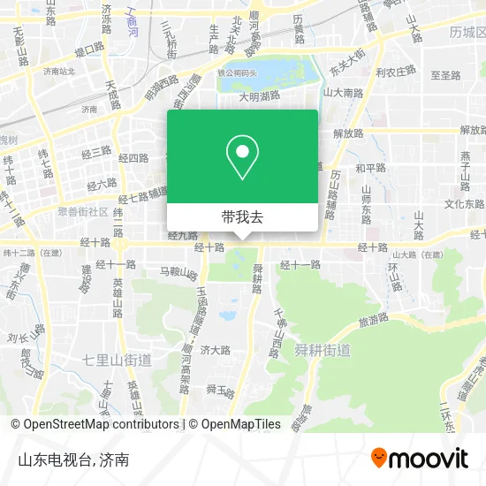 山东电视台地图