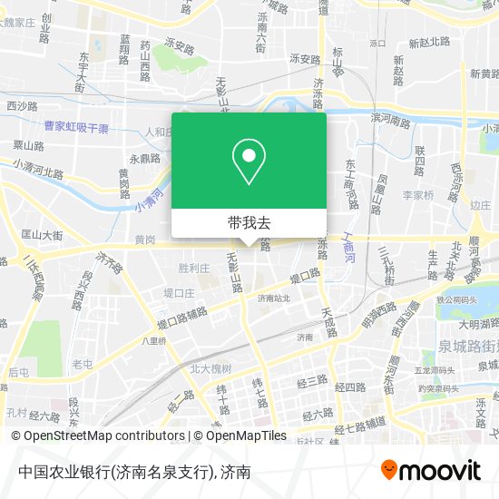 中国农业银行(济南名泉支行)地图