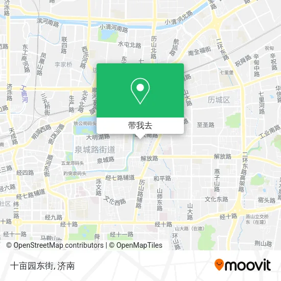 十亩园东街地图