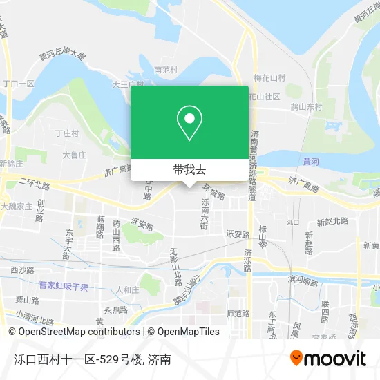 泺口西村十一区-529号楼地图