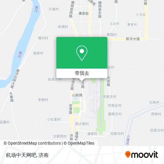 机场中天网吧地图