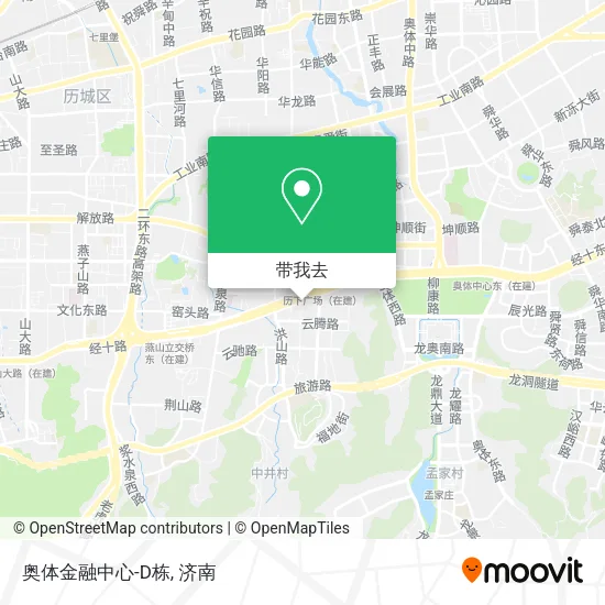 奥体金融中心-D栋地图