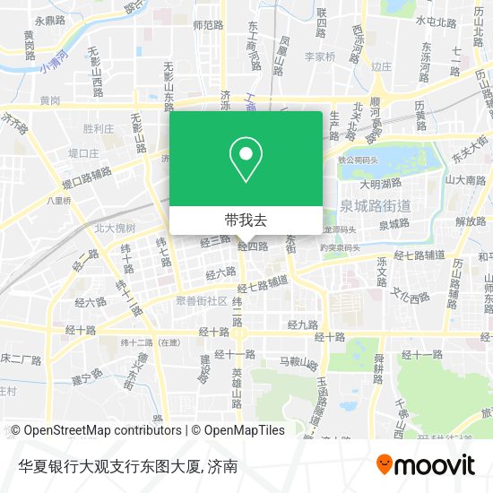 华夏银行大观支行东图大厦地图
