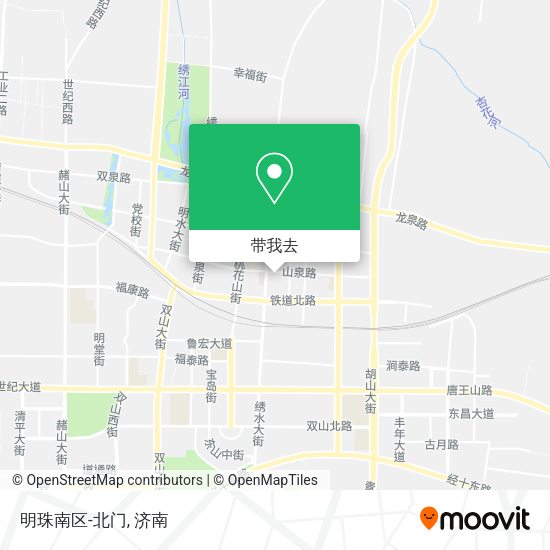 明珠南区-北门地图