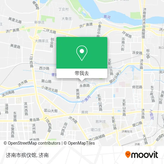 济南市殡仪馆地图