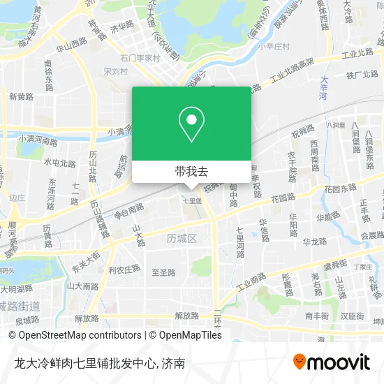龙大冷鲜肉七里铺批发中心地图