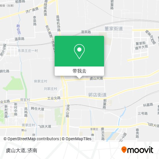 虞山大道地图
